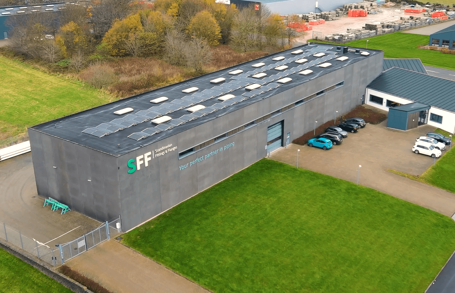 SFF Denmark Installs Solar Panels